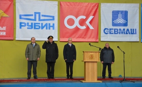 На Севмаше прошла церемония вывода из эллинга АПЛ “Хабаровск”